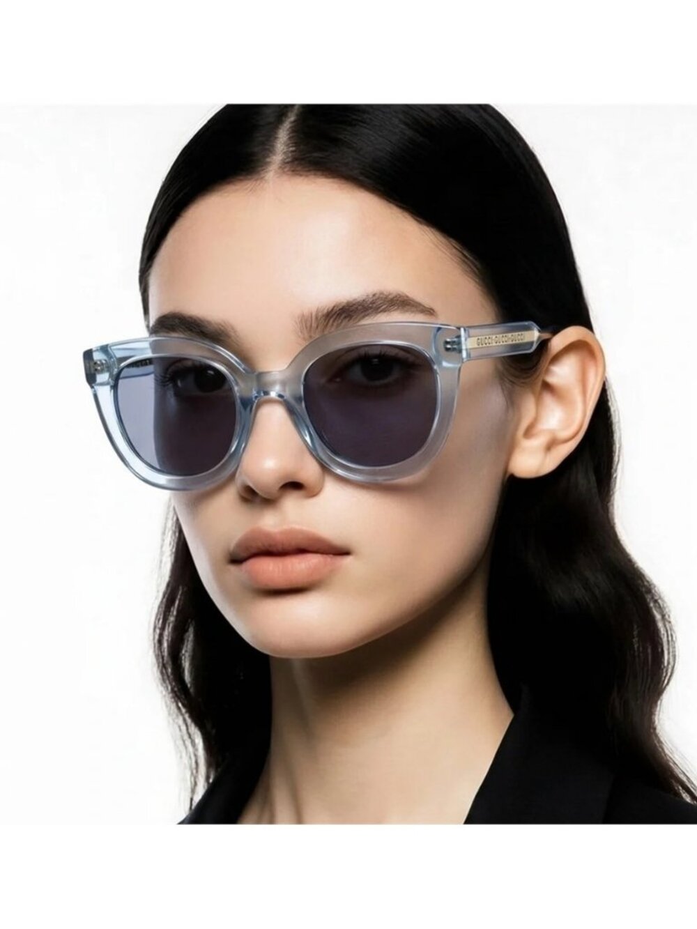 💯- New Authentic Gucci™ GG0564S 003 51 - Light-Blue